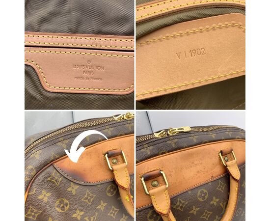 LOUIS VUITTON Borsa da Viaggio Vintage in Tela Col. Marrone Evasion L