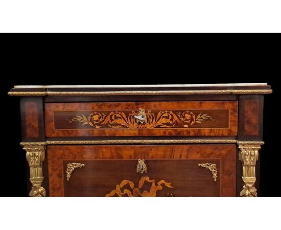 SECRETAIRE INTARSIATO - FRANCIA - NAPOLEONE III