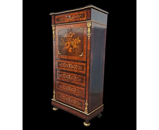 SECRETAIRE INTARSIATO - FRANCIA - NAPOLEONE III