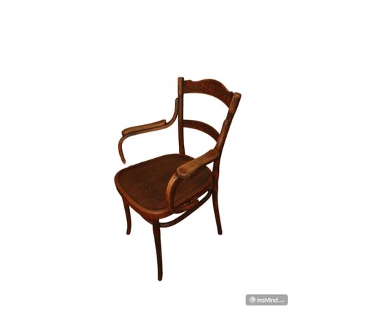 Poltrona Thonet di inizio 1900 Firmata