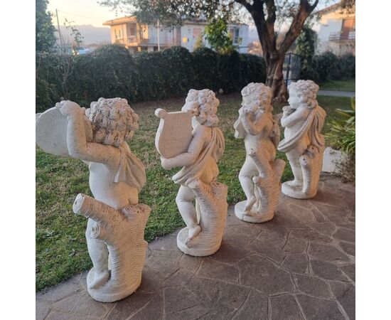 4 Sculture in Pietra Anni ‘20 – Allegoria della Musica