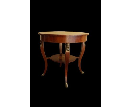 Center table, 19th century     