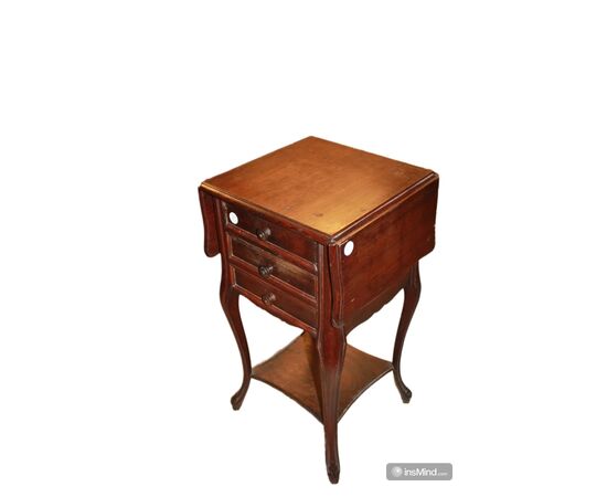 Mobiletto Comodino Francese Stile Luigi Filippo del 1800