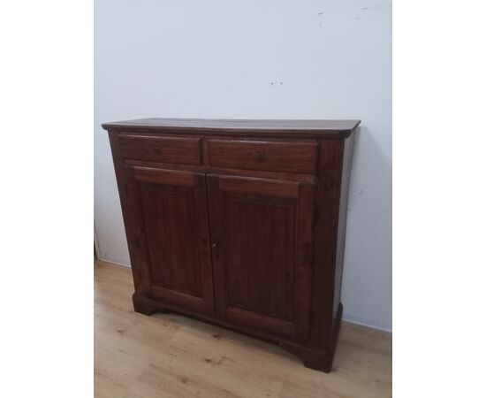 Credenza madia in pioppo - grandi dimensioni - dispensa - fine '800