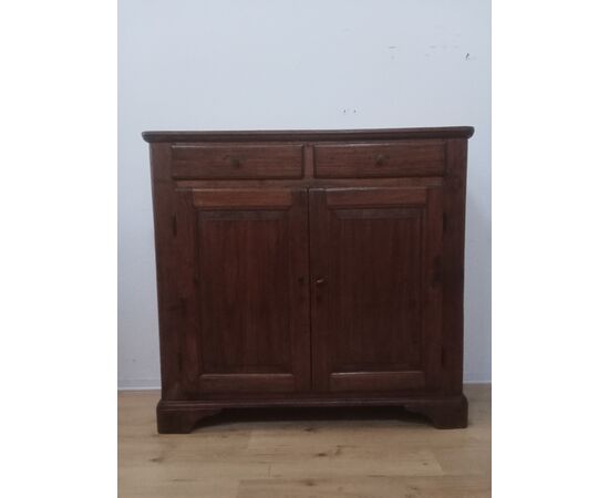 Credenza madia in pioppo - grandi dimensioni - dispensa - fine '800