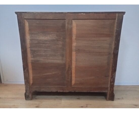 Credenza madia in pioppo - grandi dimensioni - dispensa - fine '800