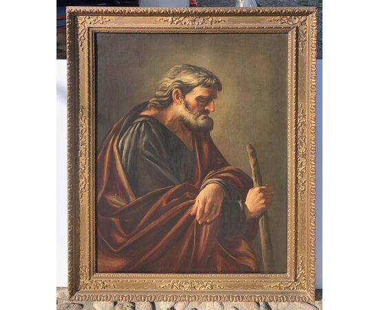 Jusepe de Ribera (Xàtiva 1591 - Napoli 1652) cerchia di - San Giuseppe.