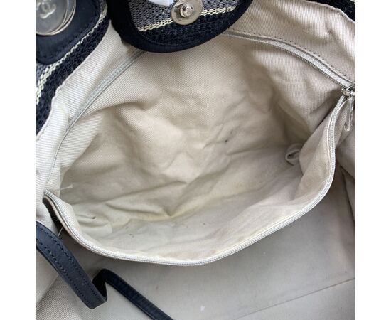 CHANEL Borsa Shopper in Tela Col. Deauville M