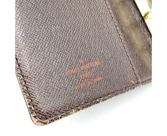 LOUIS VUITTON Accessorio Vintage in Tela Col. Marrone S