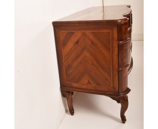MOBILI ANTICHI, COMÒ MOSSO VENEZIANO, CASSETTIRA ANTICA, EPOCA SETTECENTO. (COM39)