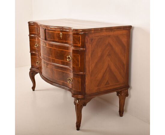 MOBILI ANTICHI, COMÒ MOSSO VENEZIANO, CASSETTIRA ANTICA, EPOCA SETTECENTO. (COM39)