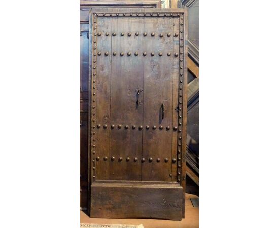 ptcr427 - door with nailed frame, ep. &#39;600, cm 97 xh 209     