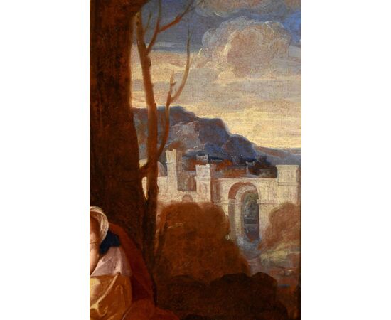 Mosè salvato dalle acque, Nicolas Poussin (Les Andelys 1594 - Roma 1665) Bottega