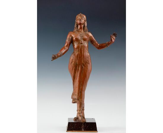 Scultura in bronzo di Georges Colin (1876-1917)