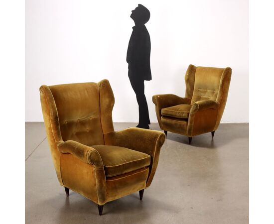 Poltrone Bergere Anni 50