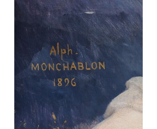 Dipinto di Alphonse Monchablon