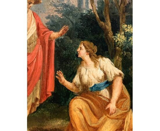 Pittore italiano (XVIII sec.) - Noli me tangere.