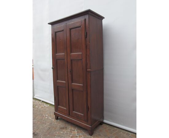 PICCOLO ARMADIO A DUE PORTE RESTAURATO EPOCA 700  cm L98xP47xH208