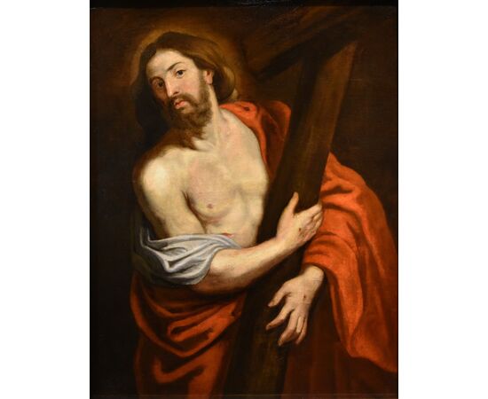 Cristo Portacroce, Anthoon van Dyck (Anversa 1599 - Londra 1641) bottega  