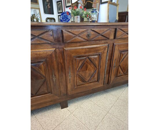 Credenza punta di diamante stile 600 H 97 237x51