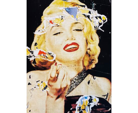 OMAGGIO A MARILYN - MIMMO ROTELLA (1918-2006)