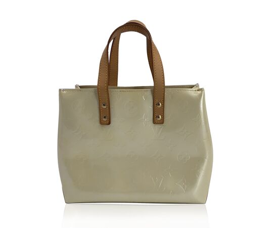 LOUIS VUITTON Borsa a Mano in Pelle Lucida Col. Beige Reade S