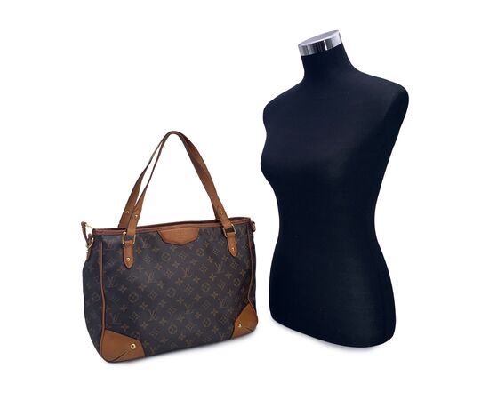 LOUIS VUITTON Borsa Shopper in Tela Col. Marrone Estrela M