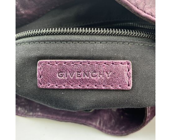 GIVENCHY Borsa Hobo in Pelle Col. Viola Eclipse M