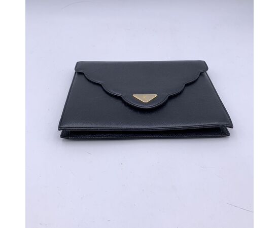 YVES SAINT LAURENT Pochette Vintage in Pelle Col. Nero S