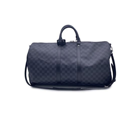 LOUIS VUITTON Borsa da Viaggio in Tela Col. Nero Keepall L