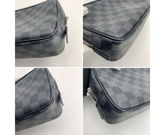 LOUIS VUITTON Pochette in Tela Col. Nero Trousse Toilette S