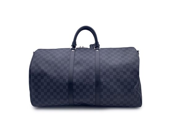 LOUIS VUITTON Borsa da Viaggio in Tela Col. Nero Keepall L