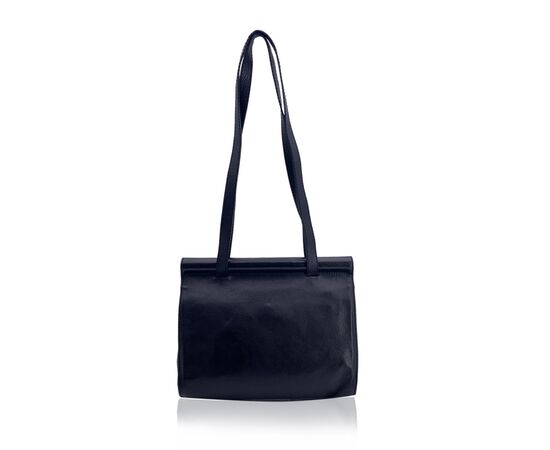 BOTTEGA VENETA Borsa Shopper Vintage in Pelle Col. Nero M