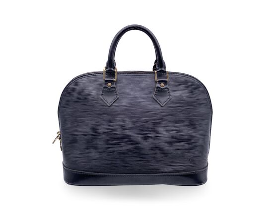 LOUIS VUITTON Borsa a Mano Vintage in Pelle Col. Nero Alma M