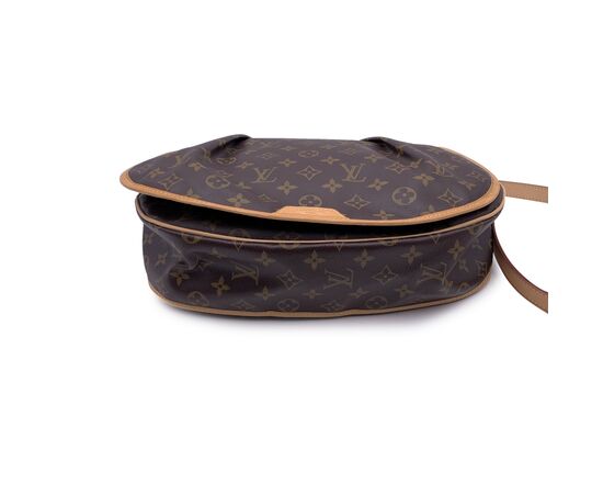 LOUIS VUITTON Borsa a Tracolla in Tela Col. Marrone Menilmontant M