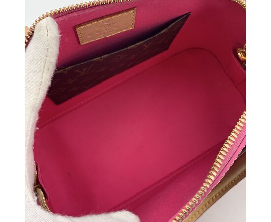 LOUIS VUITTON Borsa a Mano in Pelle Lucida Col. Rosa Alma BB S