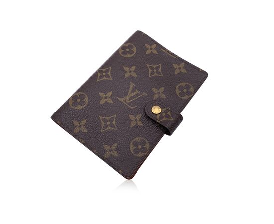 LOUIS VUITTON Accessorio Vintage in Tela Col. Marrone S