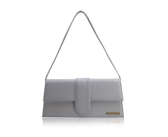 JACQUEMUS Borsa a Tracolla in Pelle Col. Bianco Le Bambino S