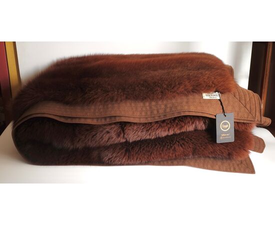 Coperta in pelliccia Hermès