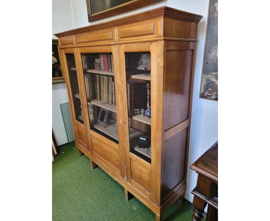 Libreria in legno di rovere Stile Nap. III Francia