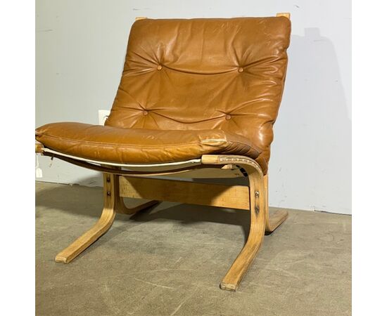 Poltrona “ Siesta “ di Ingmar Relling per Westnofa anni 60. Modernariato Design .