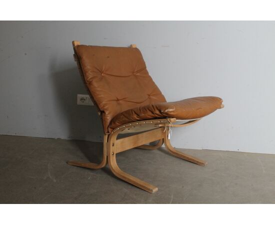 Poltrona “ Siesta “ di Ingmar Relling per Westnofa anni 60. Modernariato Design .