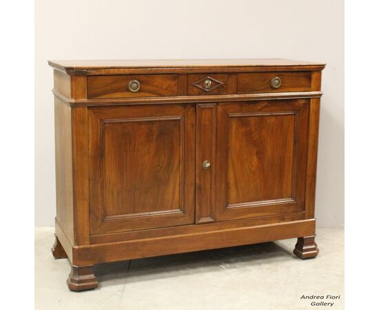 Antica credenza Luigi Filippo in noce - epoca '800