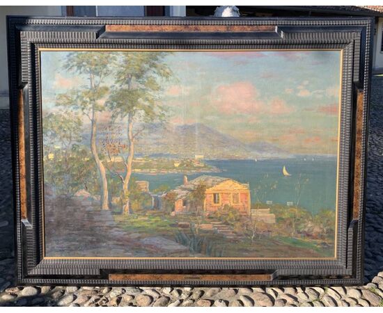 Carlo Costantino Tagliabue (Bresso 1880 - Milano 1960) - Il golfo di Rapallo.