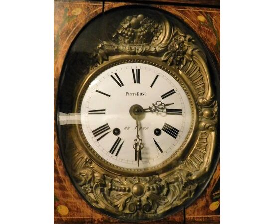 DARS664 - Orologio a pendolo da terra, epoca '800, misure cm L 53 x H 237 x P 28