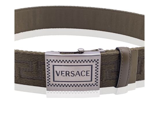 VERSACE Cintura in Tela Col. Verde