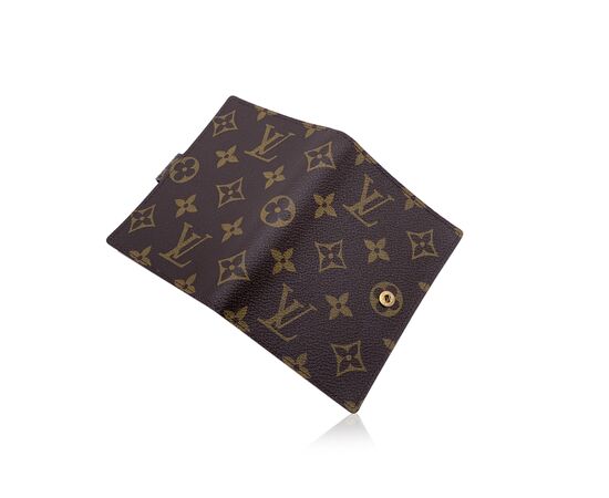 LOUIS VUITTON Accessorio Vintage in Tela Col. Marrone S