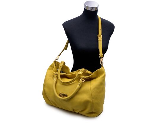 MARC BY MARC JACOBS Borsa Shopper in Pelle Col. Giallo The Fran L