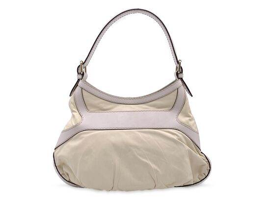 GUCCI Borsa Hobo in Pelle Col. Bianco Queen M