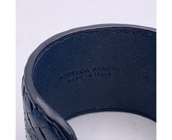 BOTTEGA VENETA Bracciale in Pelle Col. Blu